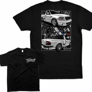 TKOG8 SVT Lightning Trokiando T-shirt Truck Lovers Unisex T-Shirt Top Cotton Menswear, Full Size, Full Color, Cotton