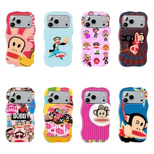 Paul Frank Phone Case: Cute Monkey-Patterned Protective Cover — Compatible with iPhone 11–17 Pro Max/Plus Series and Samsung Galaxy S23– Series