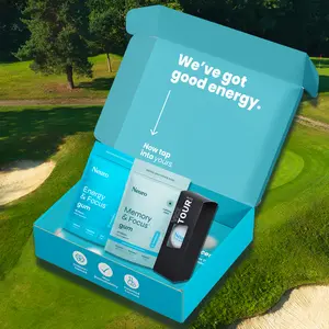 Neuro Golf Bundle - Focus Gum Duo for Golfers + FREE Vice Tour Golf Balls