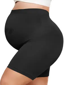 Maternity Shapewear for Under Dresses Over Belly Pregnancy Underwear Mid-Thigh High Waist Shorts Panties for All Trimester Maternity Fall Dress Maternity Clothes for Photoshoot 3D Cut Y25D Support