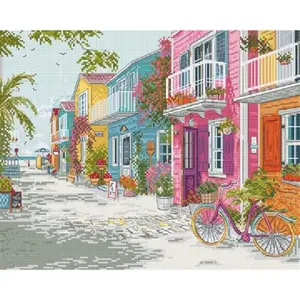 Letistitch L9963 Seaside Harmony Counted Cross Stitch Kit