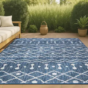 JONATHAN Y Nokat Tribal Bohemian Indoor/Outdoor Area Rug; for Living Room, Kitchen, Bedroom, Dining Room, Patio, Porch, Backyard