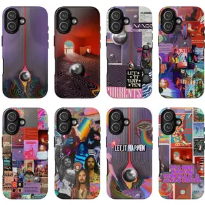 8 Styles T-Tame I-Impala Tour 2026 Phone Case, Currents The Less I Know The Better Psychedelic Album Art  Aesthetic Case, fit Iphone & Samsung Galaxy, Gift for fans