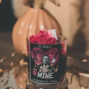 Horror Valentines Day Candle