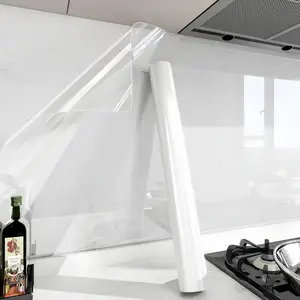 Static Cling Wall Protector Film - Transparent, Removable, No Residue for White Painted Walls| Anti-Scratch, Waterproof, Dirt-Proof Corner Guard Decor Decorative Smooth Stickers Stickers Door Ornaments Stickers