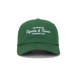 Los Sundays The Tequila & Tennis Country Club Dad Cap in Green Unisex