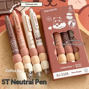 12 Erasable Gel Pens High Face Value, Aesthetic Pens, Soft Grip 0.5mm Fine Tip Ink, Smooth Writing Pen, Kawaii Stationery for School Office Supplies