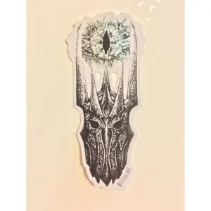 The Great Eye Holographic/Matte Middle Earth LOTR Vintage Sticker, Lord Of The Rings Tolkien Hobbit Movie Stickers