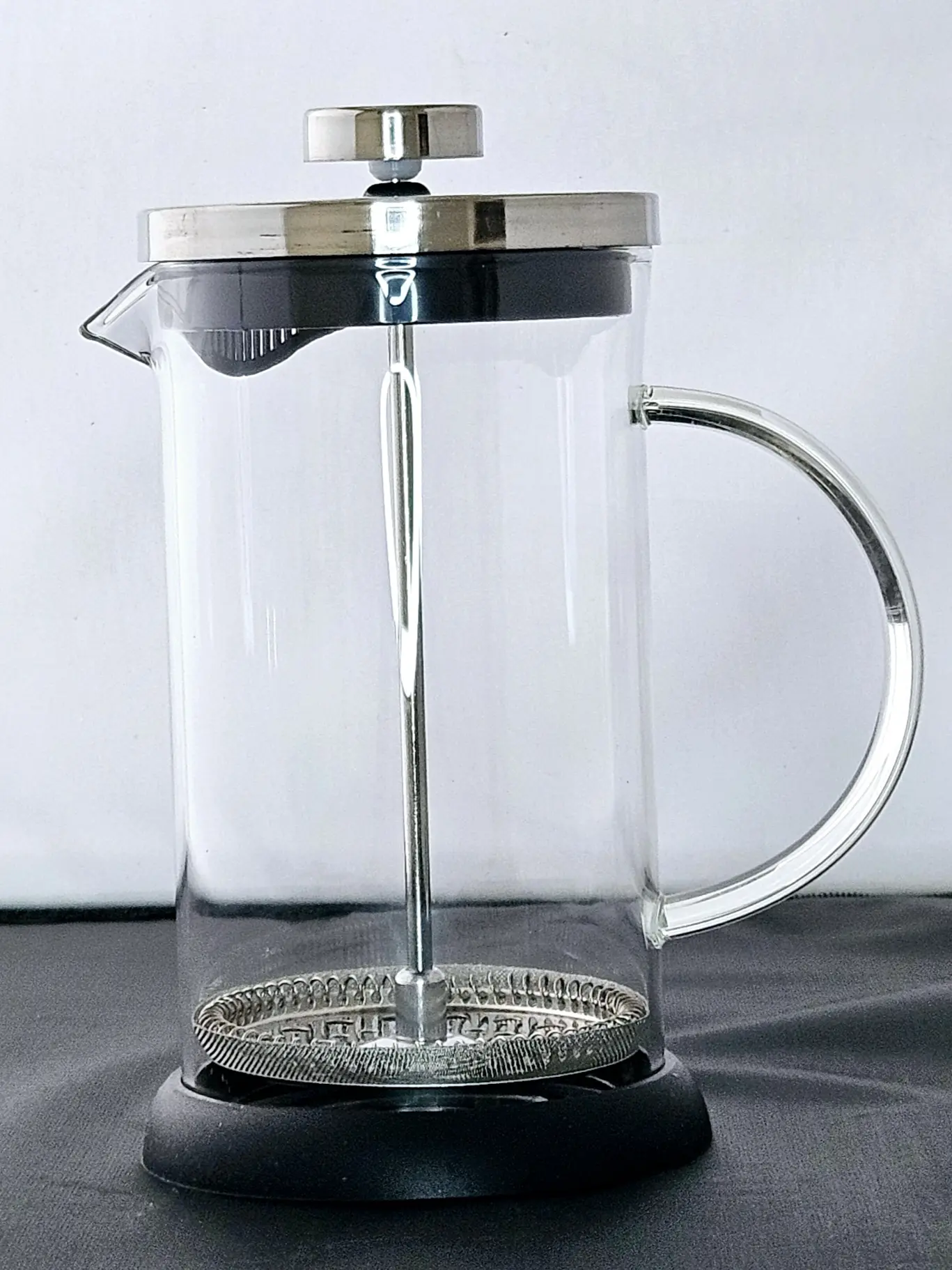 Glass French Coffee or Herb Press Classic Pots Glass French Coffee or Herb Press Classic Pots