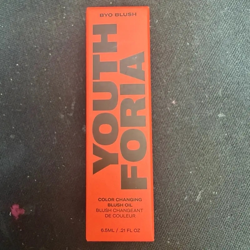 Youthforia BYO Color Changing Blush Oil, Cosmetic for Daily Makeup Routine