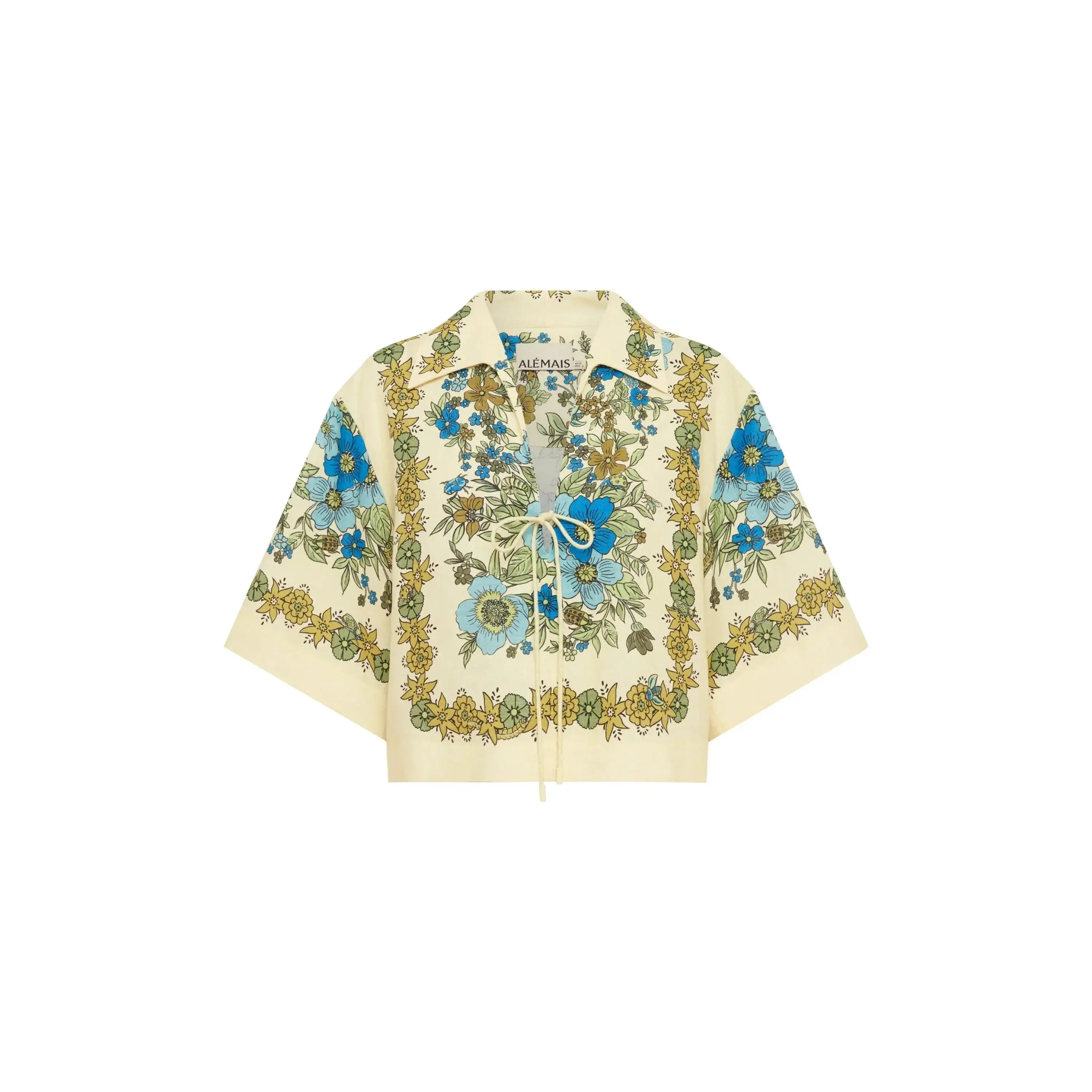 Sophia Linen Top, from Alemais
