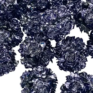 5pc Bloom With Grace Fancy Beads - Jewelry Beading DIY Supplies Beaded Craft Roses Flowers