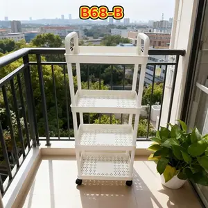 Multi-Functional Small Cart for Kitchen, Living Room, Bathroom, Versatile Storage Rack, Compact Organizer for Multiple Scenes