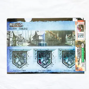Attack On Titan - Royal Maria Crests & Colossal Titan Clear File Folder
