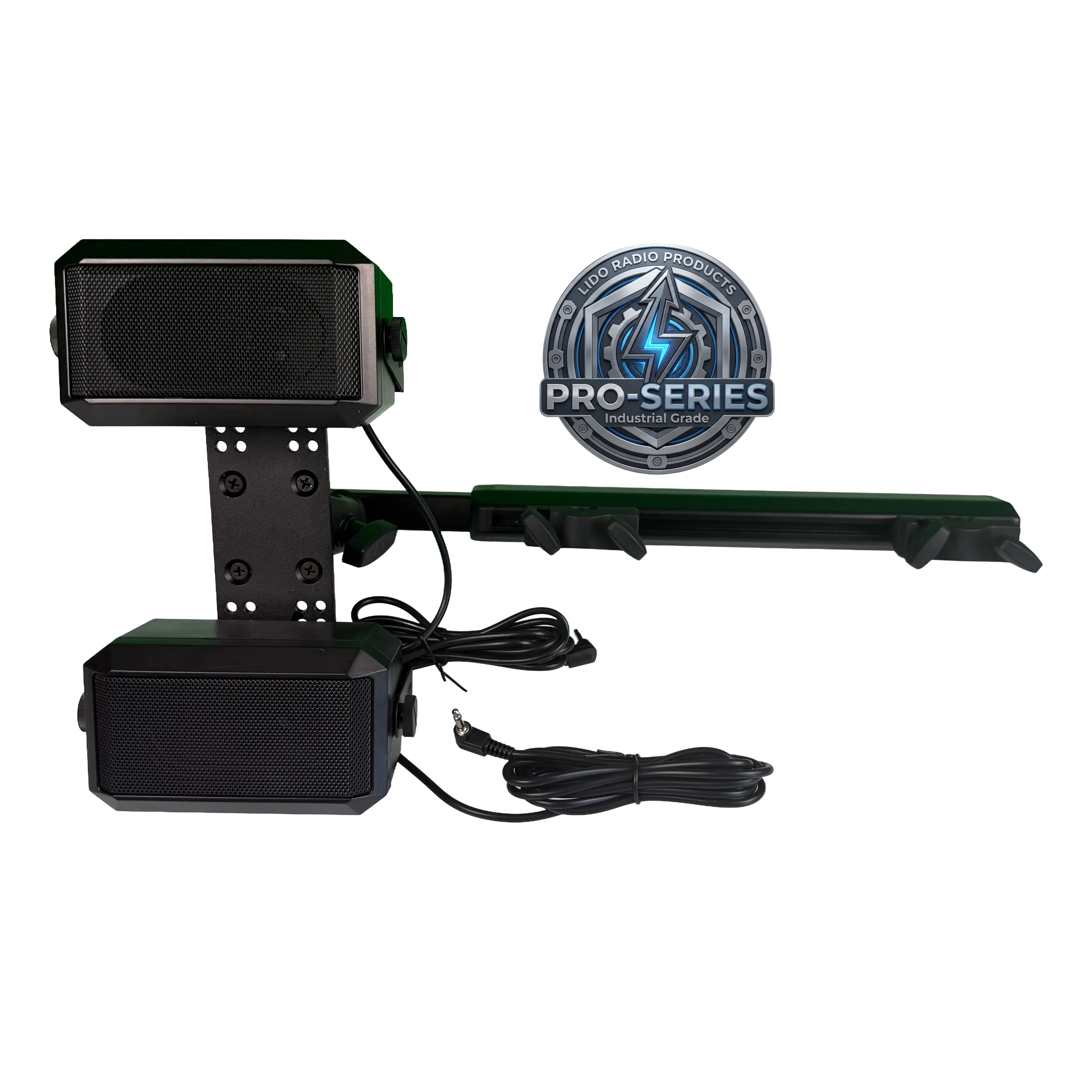 Pro-Series Dual Speaker Headrest Mount, Speakers Included