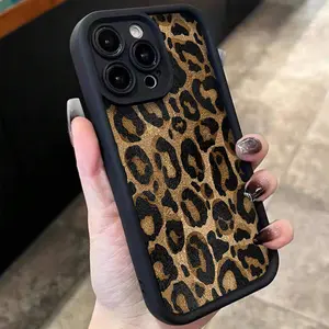 Sexy Leopard Print Illustration, Perfect Gift for Elders, Boyfriend Girlfriend, Compatible with iPhone Models, Ideal Valentine's Day Present