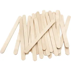 200 count Craft Sticks Ice Cream Sticks   Popsicle Craft Sticks 4.5 inch Length  Sticks Ice Pop Sticks for DIY Crafts