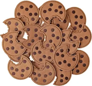 Patches - ️20 Pieces Cookie Iron on Patch, Embroidered Sew On/Iron on Patch Applique for Clothes, Dress, Hat, Jeans, DIY Accessories