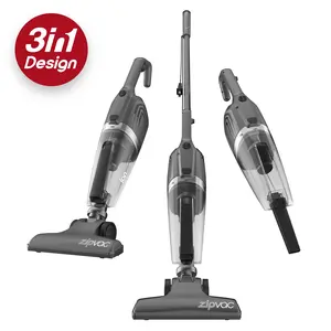 Tzumi ionvac ZipVac, 3-in-1 Corded Upright/Handheld Floor and Carpet Vacuum Cleaner