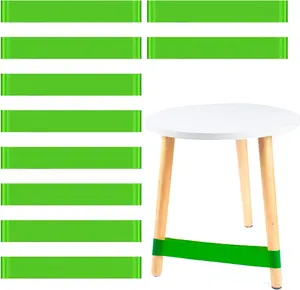 10 PCS Chair Bands for Kids, Flexible Seating Classroom Furniture Rubber Bands for Kids with Fidgety Feet, Foot Bands for School Classroom Chairs and Desk, Ideal for ADHD, Autism, Hyperactivity WQ019081503
