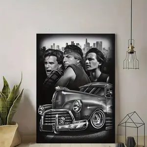 Blood In Blood Out Movie Poster - Chicano Cult Classic Wall Art - Vatos Locos