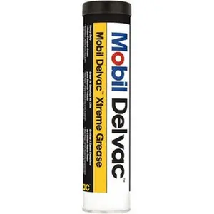 Mobil 13.7 oz Cartridge Lithium Extreme Pressure Grease Orange, Extreme Pressure & High Temperature, NLGIG 2, 121962