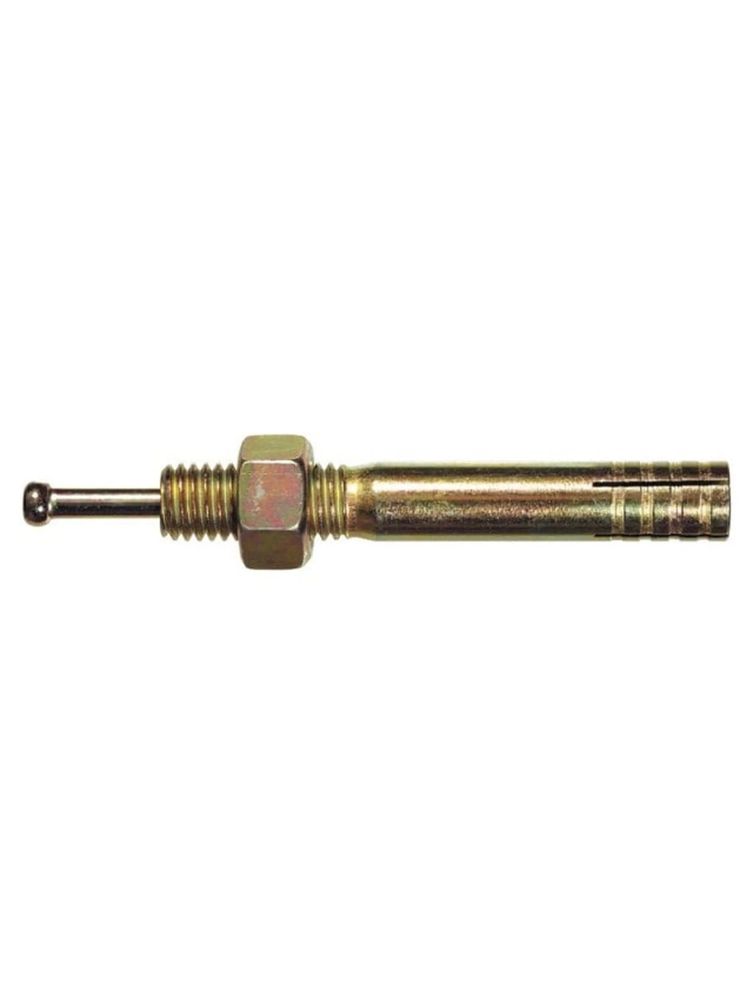 Hammer Drive Anchor (375650), 0.25x1.75 in (1/4''x1-3/4''), Zinc Plated, Self-Preloading, Reduces Templated Need, Vibration-Resistant, Box of 50