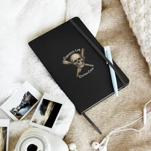 Carina Crew, Captain's Log - Hardcover bound notebook