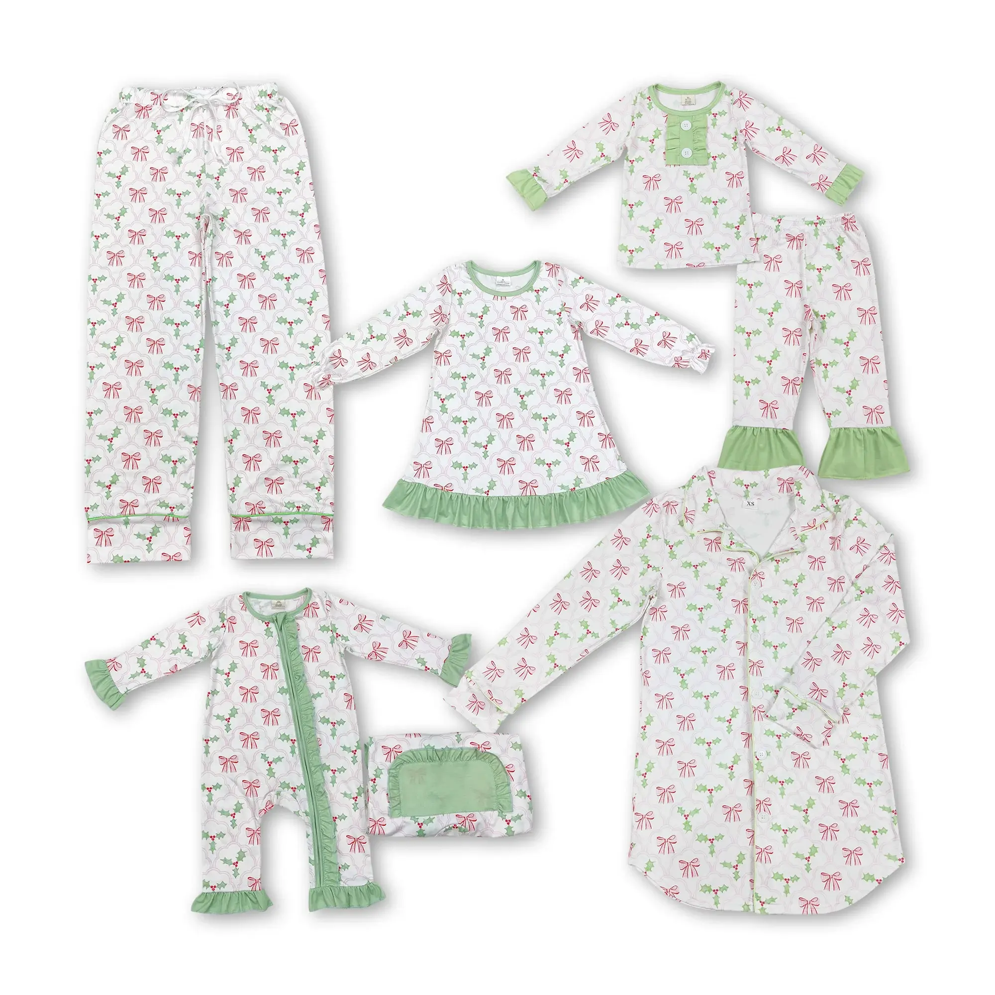 Family Christmas Pajamas Christmas Even Gift  Christmas Sleep Wear