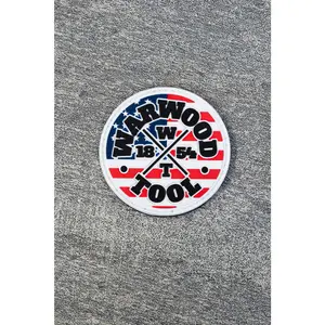 USA Flag Logo PVC Patch