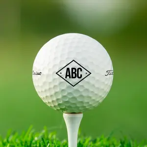 Diamond Monogram Golf Balls