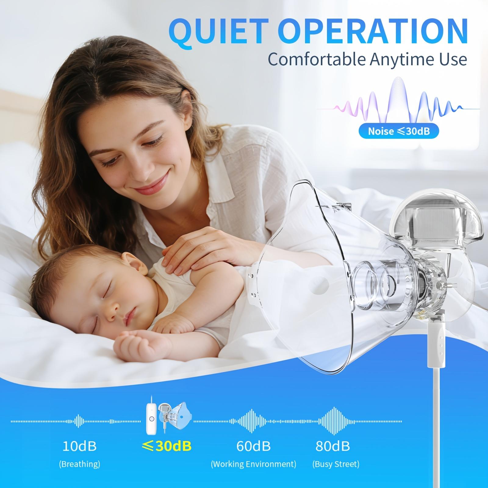 PUPCA FDA Cleared Soundwave Technology Nebulizer, Portable Nebulizer,  Rechargeable Nebulizer Machine for Adults And Kids