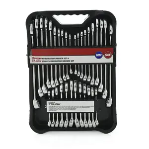 Hyper Tough 32-Piece Combination Wrench Set