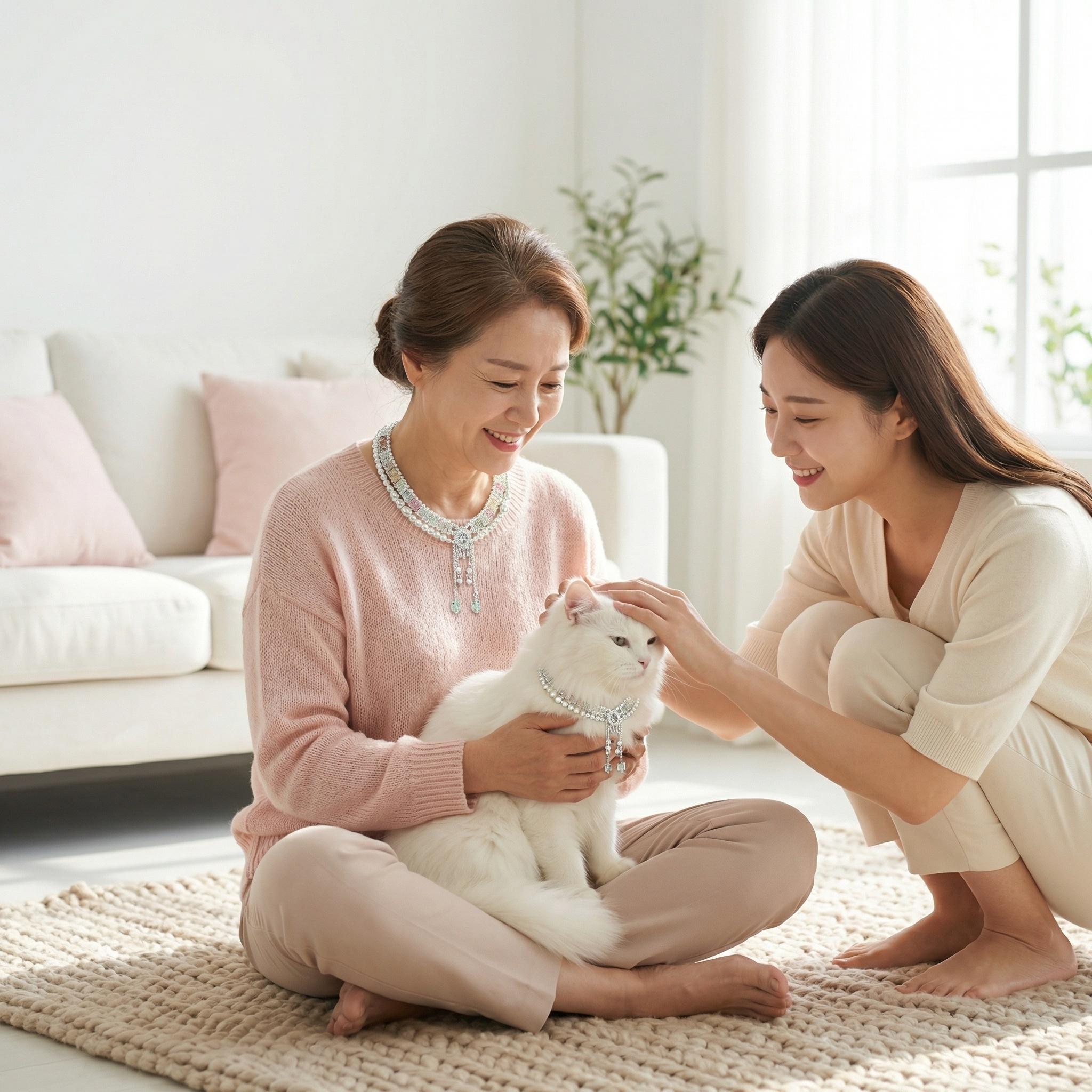 Lunar Fur Layers - Adjustable Human & Pet Set cruel intentions necklace Lunar Fur Layers - Adjustable Human & Pet Set cruel intentions necklace