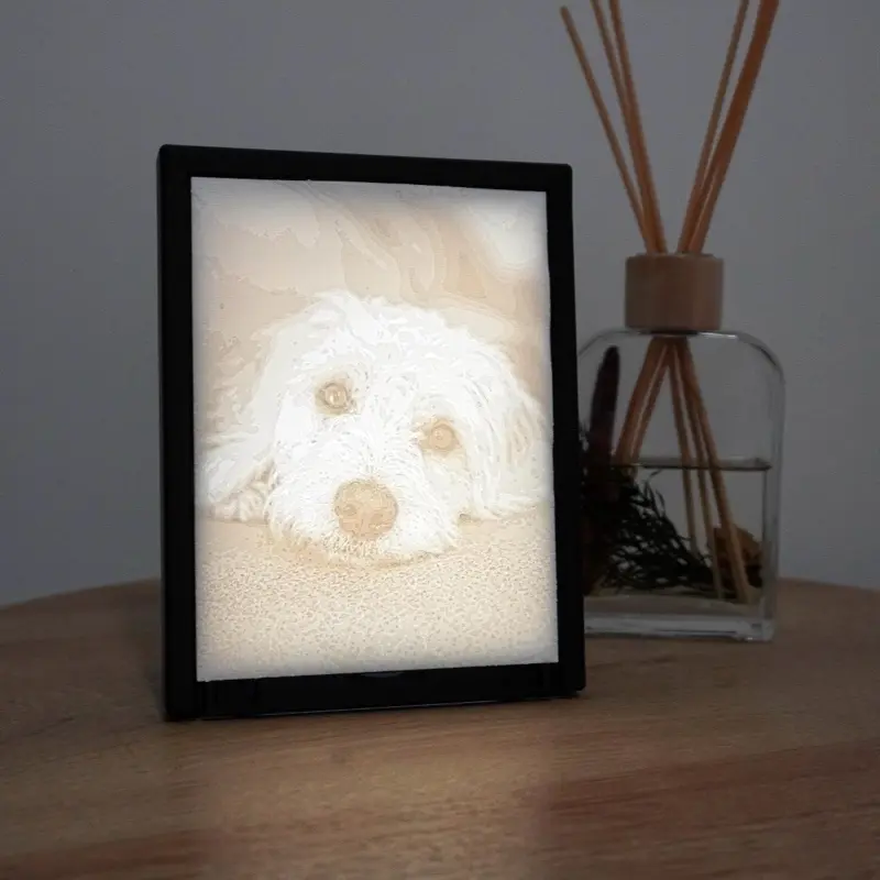 Custom Light Up Photo Frame – Turn Your Picture Into a Glowing Memory