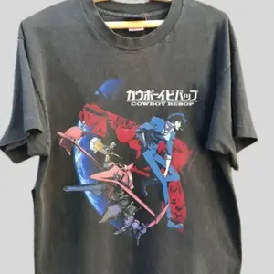 Cowboy Bebop Retro Anime Tee, Vintage 90s Graphic Shirt