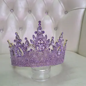 Lilac and Gold Quince Crowns