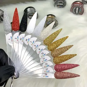 Most Popular Loose Glitter (Fine Size) for Sugar Nails Effect Designs