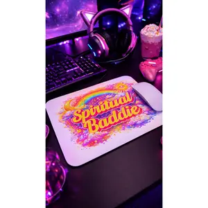 Spiritual Baddie mouse pad