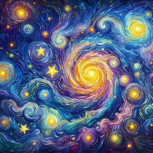 1pcs 5D DIY handmade diamond painting kit, 5D diamond art set, DIY decoration, rotating starry sky diamond painting kit full round drill DIY, mosaic, diamond art, DIY art home decoration, suitable for Halloween and Christmas.