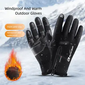 winter outdoor glove/cycling/male and female/windproof and keeping warm