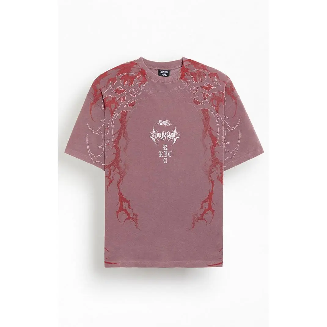 Civil Men's Blooming Disorder Acot T-Shirt - Multicolor