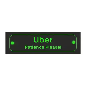 Uber Driver Car Magnet 10x3 inches