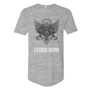 MEN'S LION OF JUDAH EXTENDED TEE - GREY