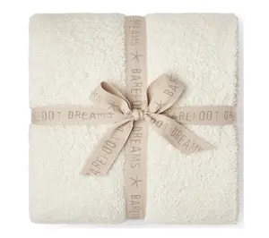 Barefoot Dreams CozyChic Cova Center Stripe Throw