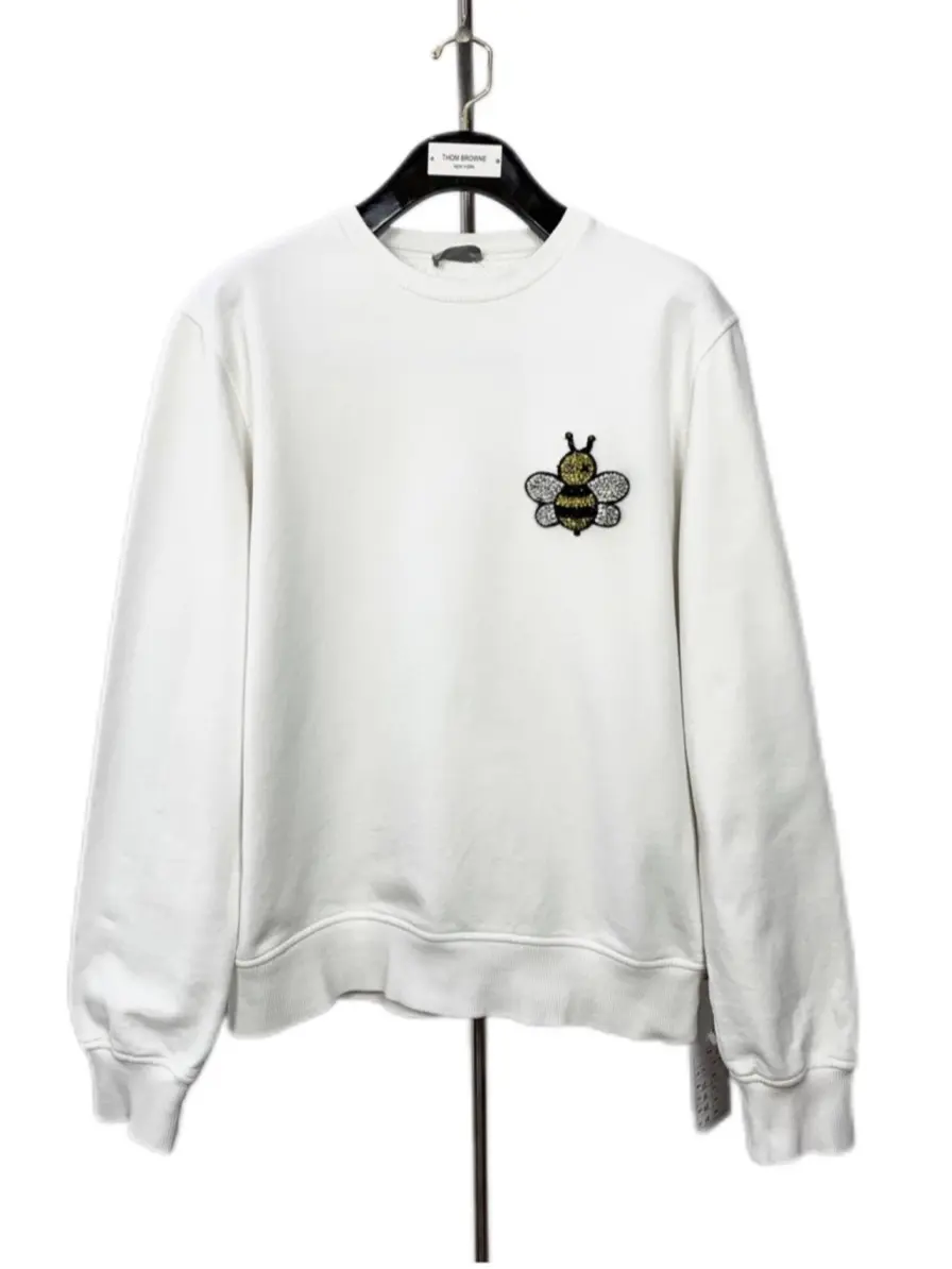 RDLT— Dior x KAWS White Crystal Bee Sweatshirt Size M