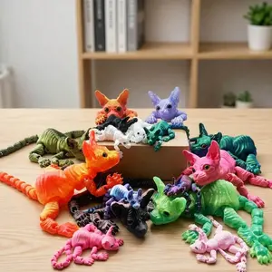 Mystic Meow 3D Guardian Cat Statue, Giant Crystal Hairless Cat Model, Lifesize Flexible Jointed Animal, Perfect Birthday Gift