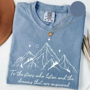 Comfort Colors Acotar Vintage T-shirt Rhysand Gift For Her Funny Book Tee Acotar Merch Gift For Friends Librarian Gifts Gift For Him