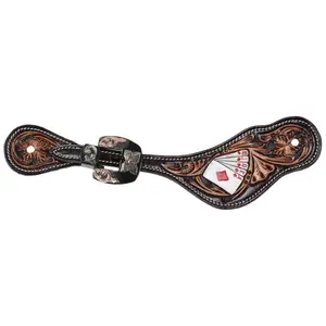 Ladie's Diamond Flush Spur Strap