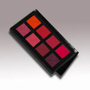 Color Story Eyeshadow Palette Red/Orange Warm Tones Makeup Cosmetic Palette for Versatile Looks